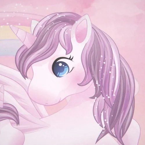 Maliarska súprava v kufríku s jednorožcom