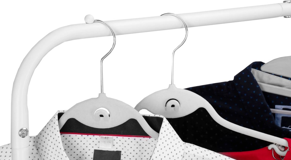 Stojan na oblečení BAGRUS bílý