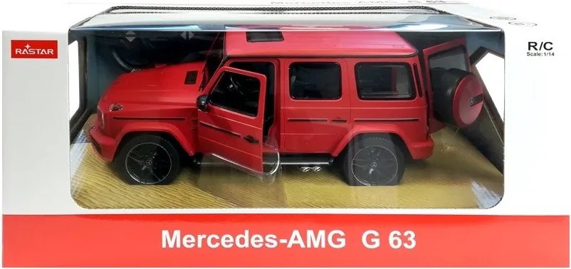 Diaľkovo ovládaný Mercedes G63 Rastar R/C Red