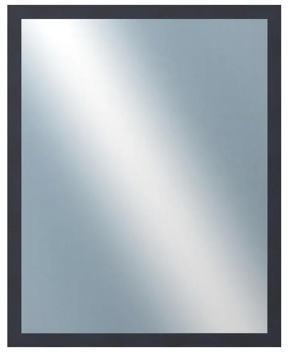 DANTIK - Zrkadlo v rámu, rozmer s rámom 80x100 cm z lišty 4020 šedá (2768)