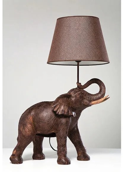 Animal Elephant stolová lampa hnedá