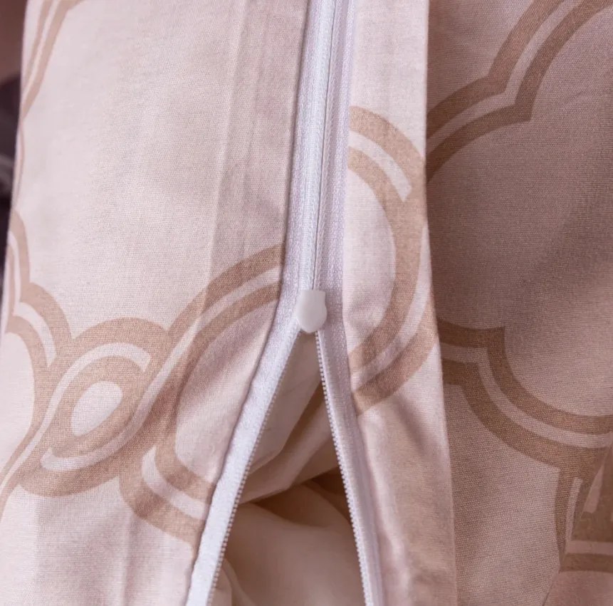 Obliečky z mikrovlákna MOROCCO sivo-béžové Rozmer obliečky: 70 x 80 cm | 140 x 200 cm