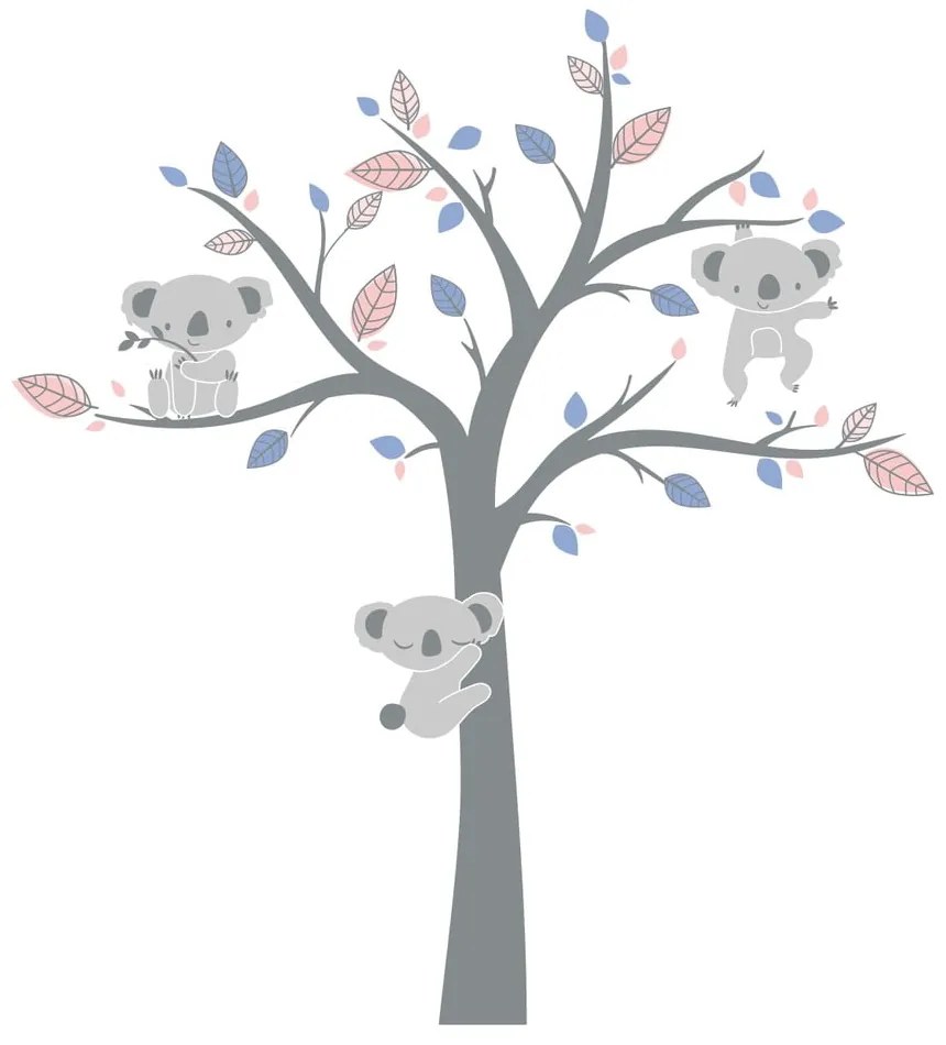 Detské samolepky na stenu Ambiance Koala Sweet