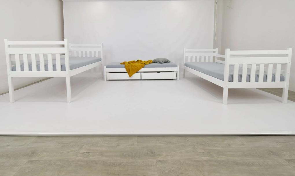 FA Poschodová posteľ s prístelkou Petra 5 180x80 Farba: Orech