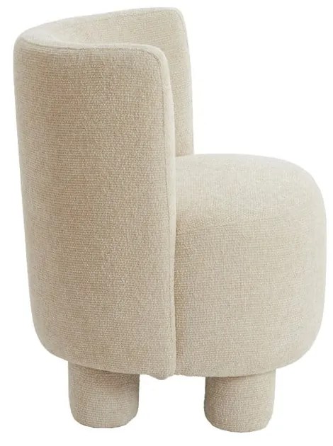 Krémové kreslo Kamova – Light &amp; Living