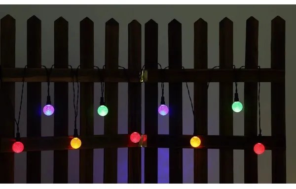 Globo 36352-20 - LED RGB Solárna reťaz 20xLED/0,06W/3V 770 cm IP44
