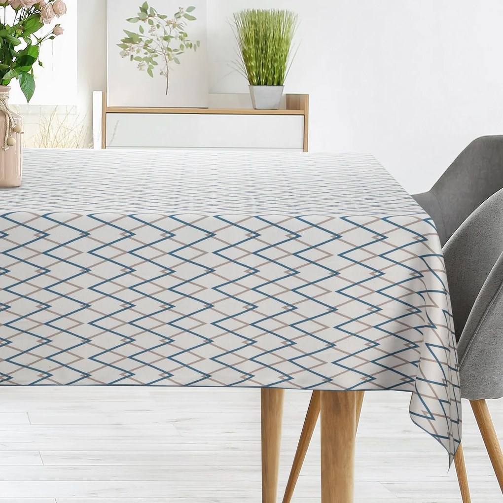 EUROFIRANY OBRUS INES1 160X260 CM VZOROVANÝ