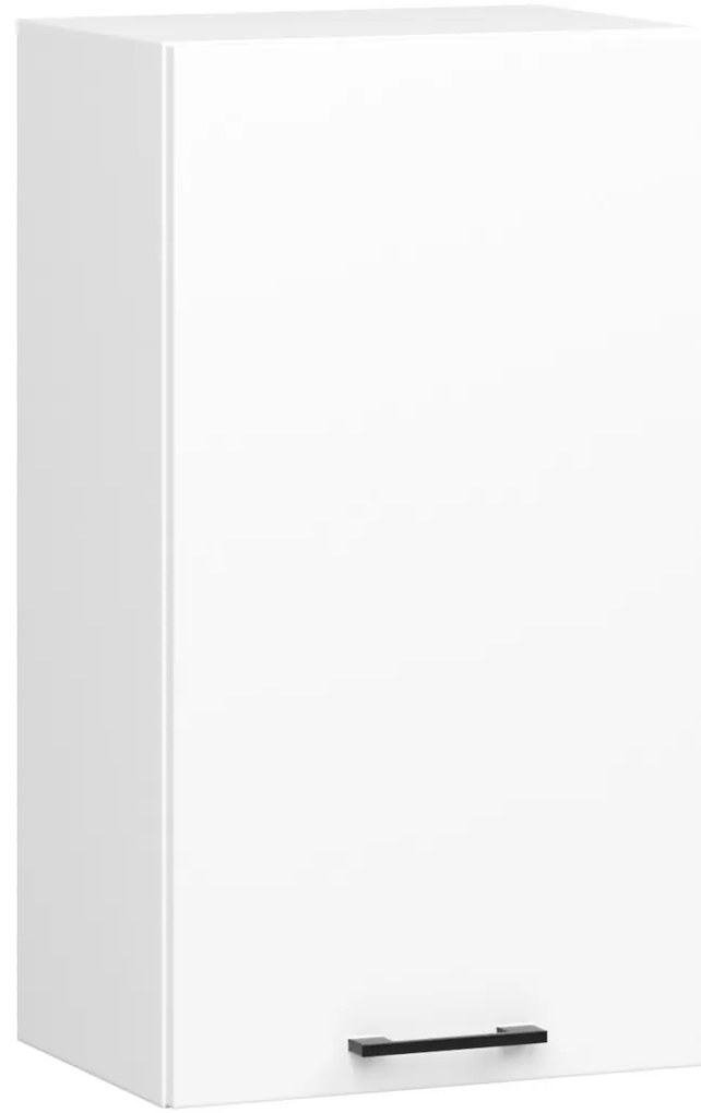 Kuchyňská linka Olivie 2,4 m H720 prosklená bílá/dub sonoma