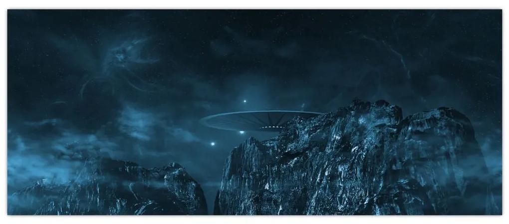 Obraz - Mimozemská misia (120x50 cm)
