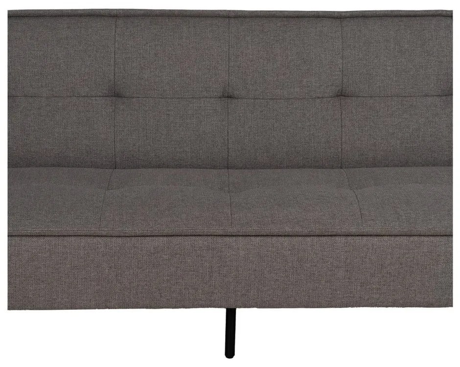 Sivá ženilková rozkladacia pohovka 181 cm – Ixia