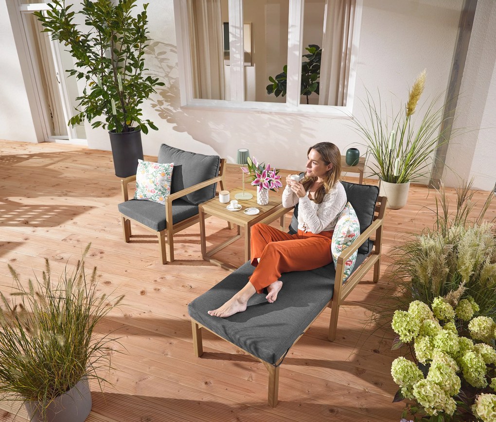 Rozťahovacie záhradné kreslo