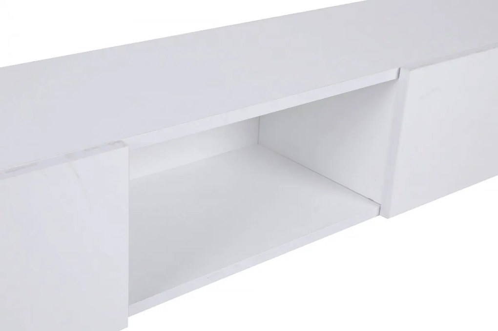 TV stolík Wagna 180 cm biely