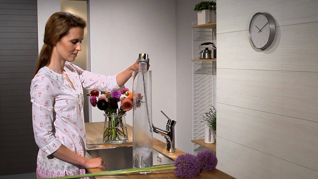 Hansgrohe Talis M52, drezová batéria s výsuvnou spŕškou, chrómová, HAN-32841000