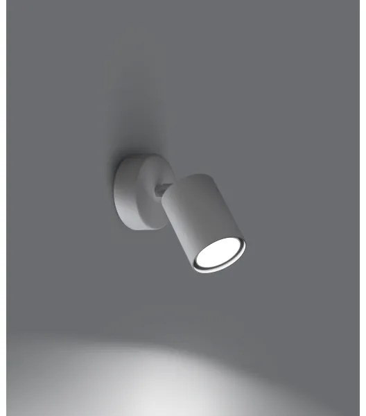 Sollux SL.1123 - Nástenné bodové svietidlo LEMMI 1xGU10/40W/230V biela
