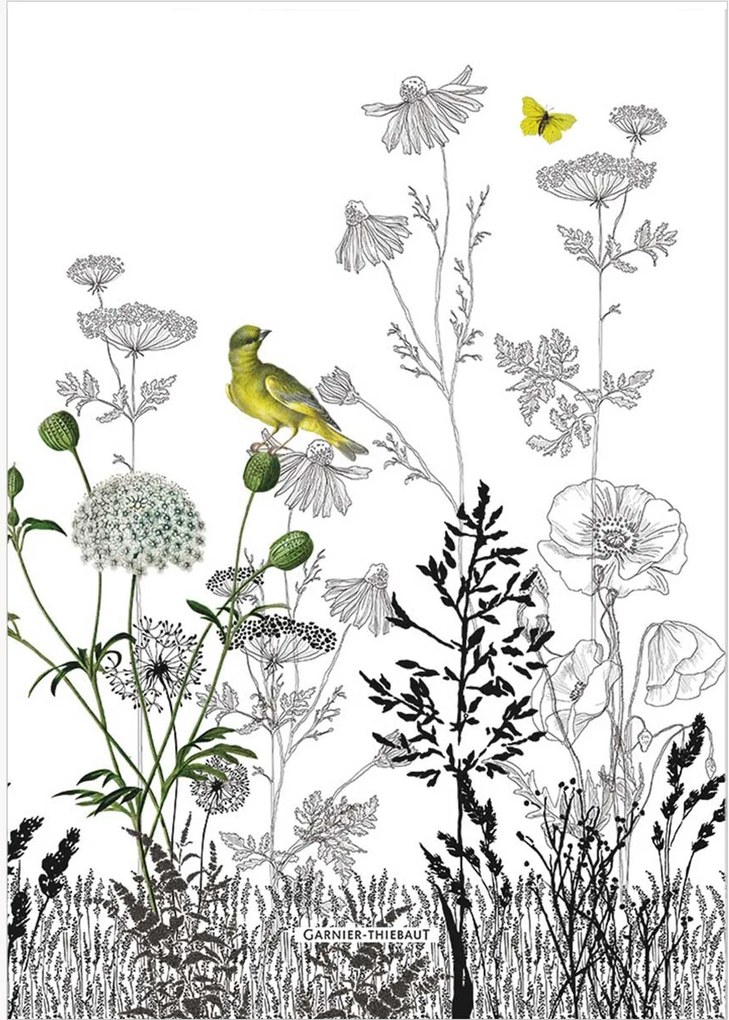 Kuchynské utierky Escapades Printemps, 4 ks