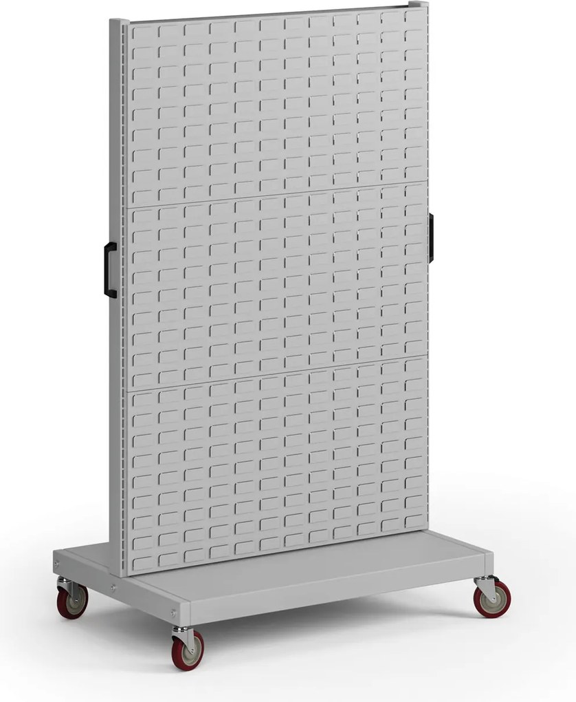 Mobilný stojan, 6x panel na boxy, 960 x 640 x 1605 mm