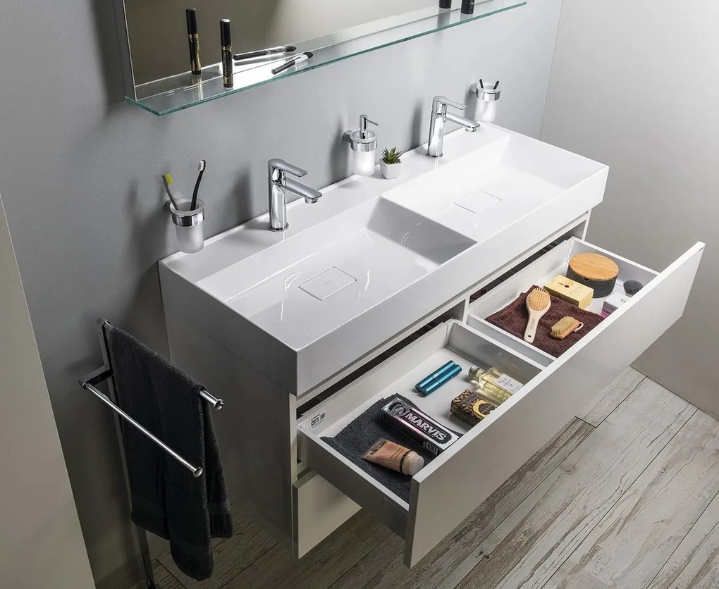 Sapho Sapho, Doska DTDL 960x18x440mm, dub strieborný, DT096-1111