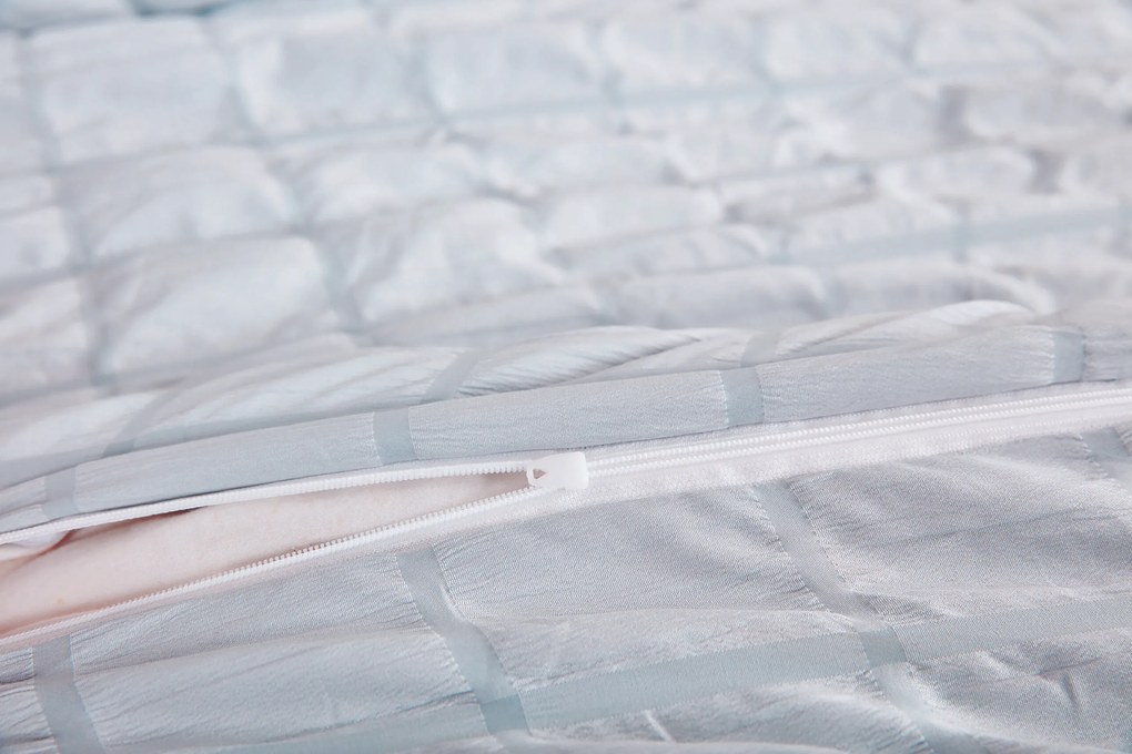 Krepové obliečky polycotton Neapol sivé 200x140cm+90x70cm TiaHome