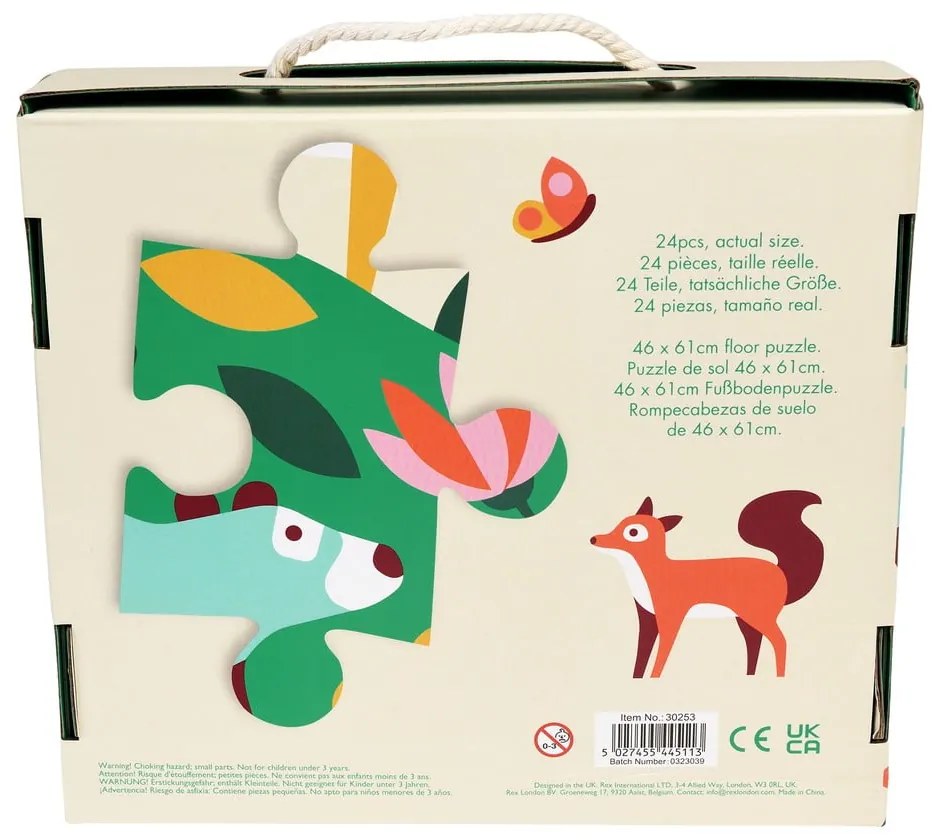 Puzzle (počet dielikov 24) Woodland – Rex London