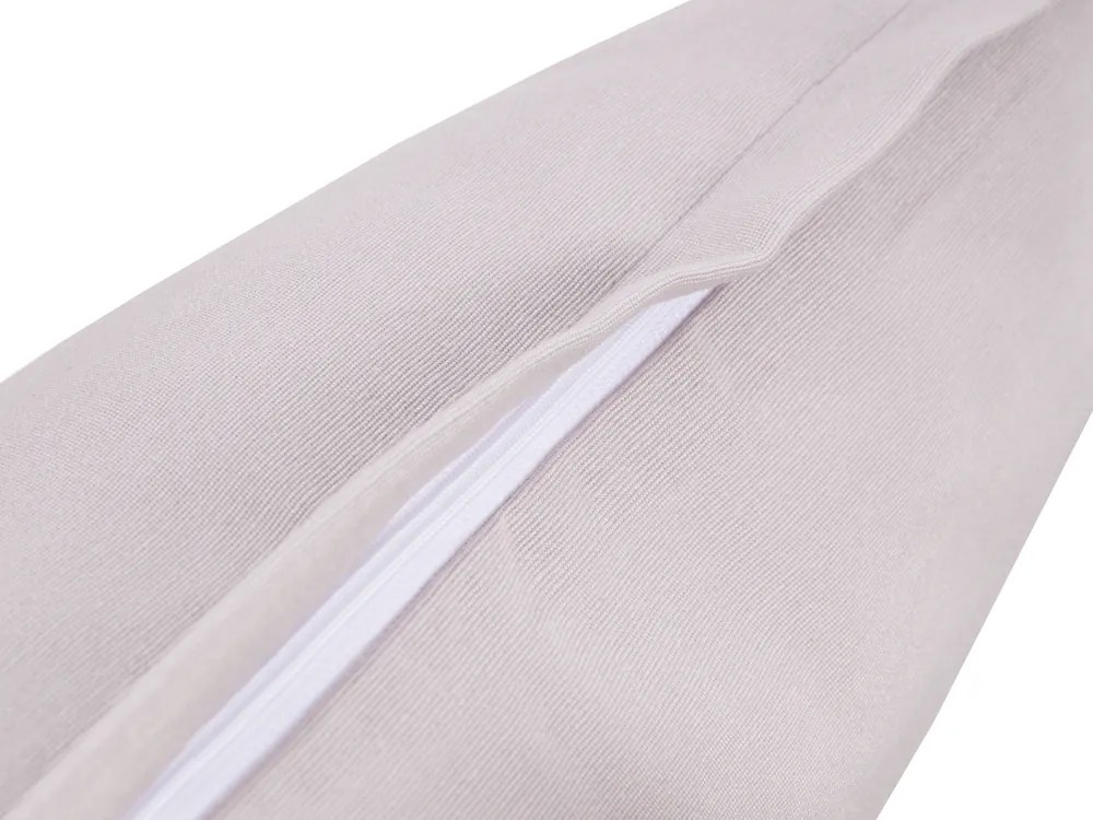 Biante Bavlnená obliečka na vankúš Sandra SA-062 Nepravidelné tvary na sivobéžovom 30 x 50 cm