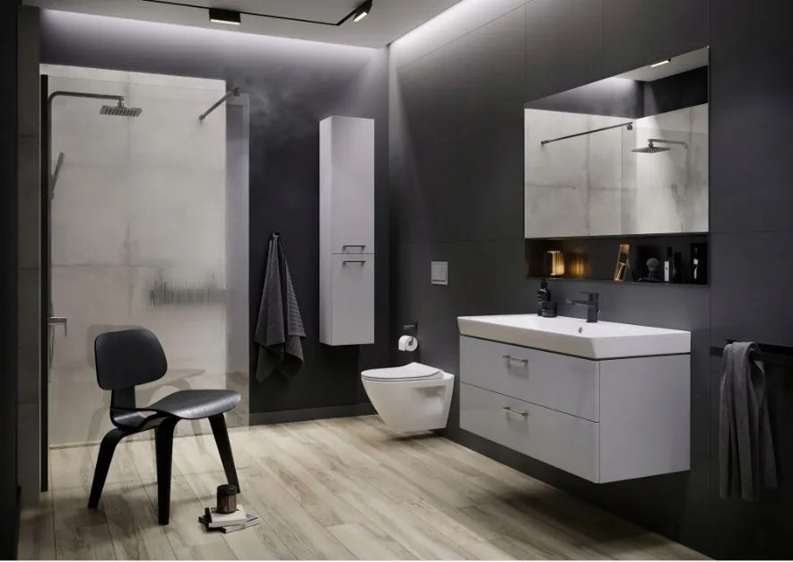 Cersanit Mille Plus CleanOn, závesná wc misa bez sedátka, biela, K675-007