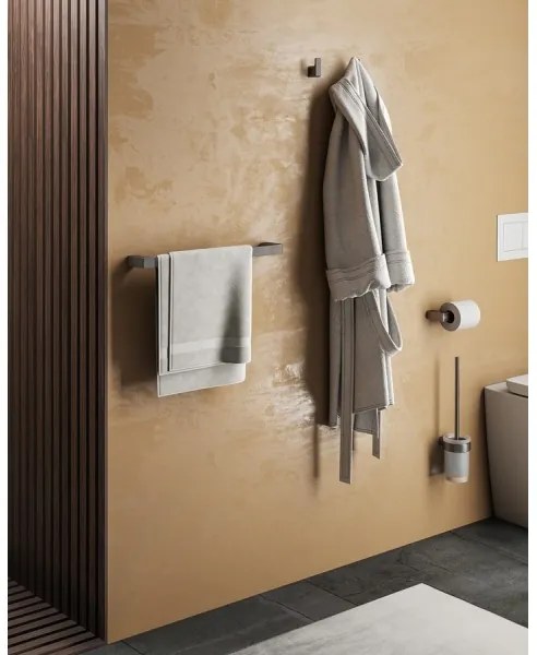 Gedy - Držiak toaletného papiera PIRENEI metalická sivá