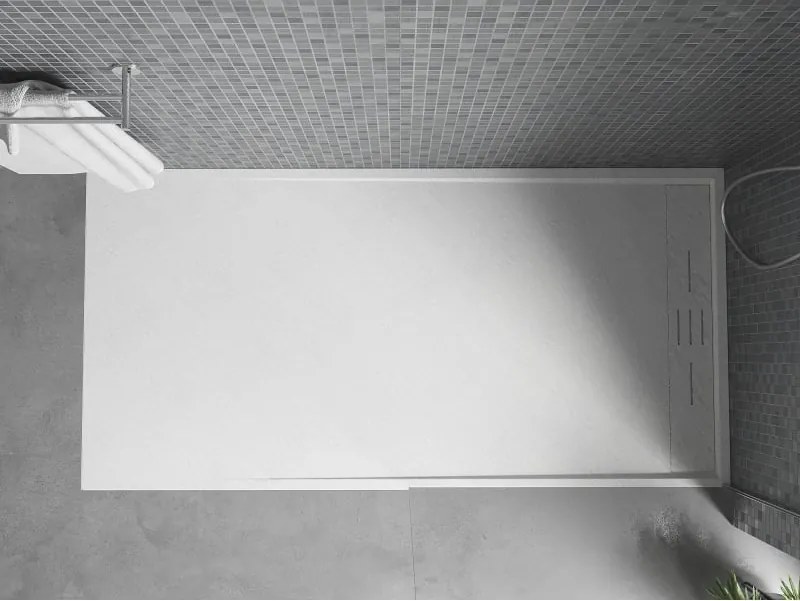 Mexen Amon obdĺžnikový sprchovací kút SMC 160 x 90 cm, biely - 4F109016