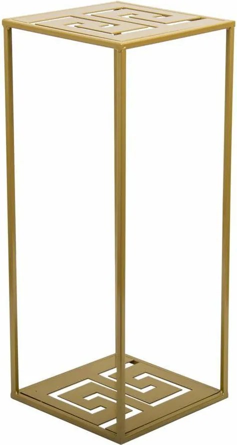 STOJAN NA KVETINÁČ FRAME1 60X24X24 CM ZLATÁ