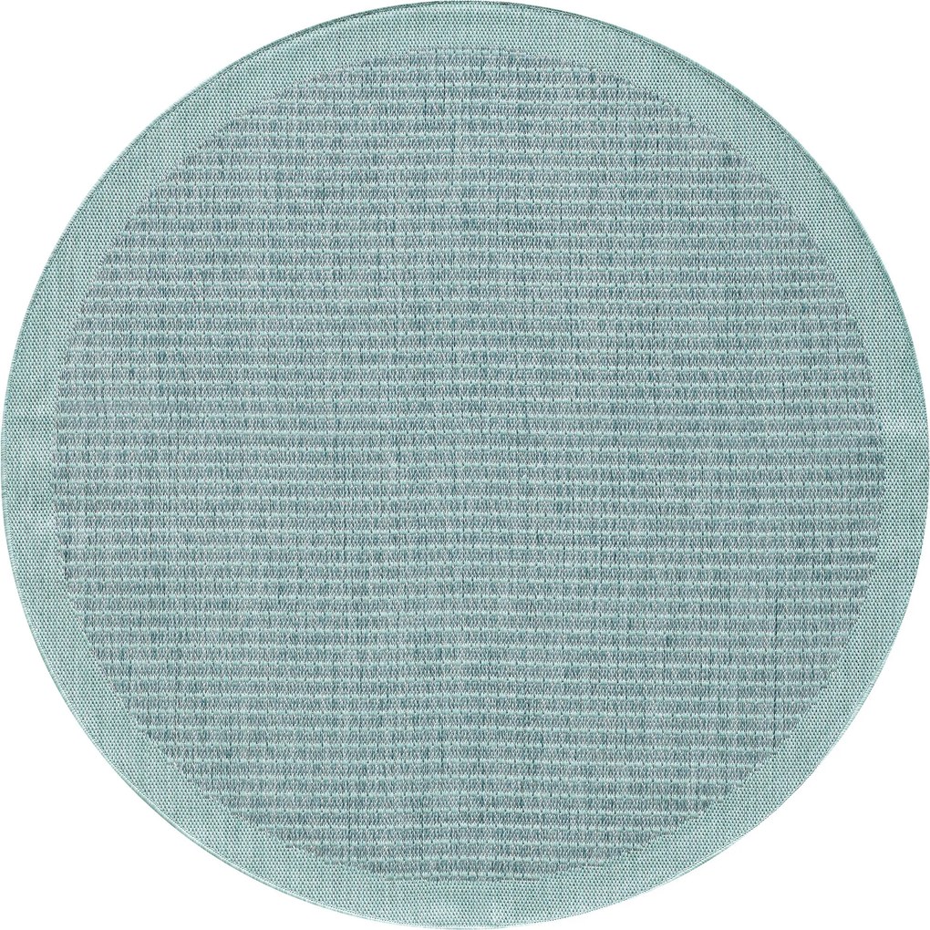 Ayyildiz, Kusový koberec Giza 1410 Blue kruh, 120x120 (priemer) kruh, modrá, chodba / predsieň