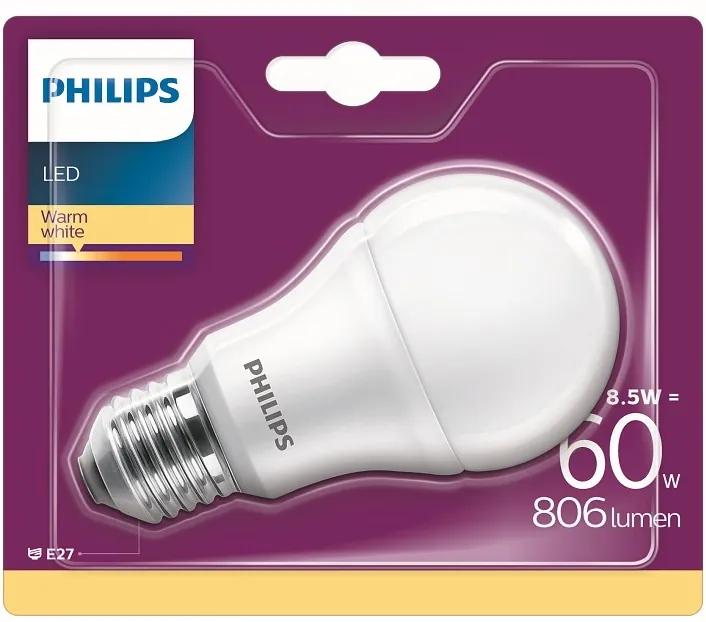 Philips 8718696829691 LED žiarovka 1x8,5W | E27 | 2700K