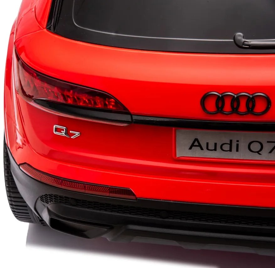 Elektrické auto Audi Q7 NEW LIFT RAMIZ PA.HL678 - červené