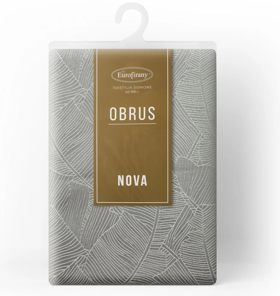 OBRUS ISLA 140X180 CM STRIEBORNÝ