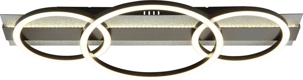 XXXLutz STROPNÉ LED SVIETIDLO, 62,2/30/8,8 cm Globo - Online Only bytové doplnky - 004558167603