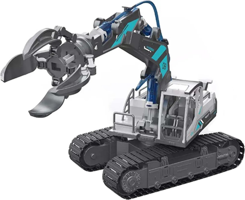 Ramiz Stavebný stroj Set 6v1 pre deti 8+ Hydraulický pohon + stavebné diely 223el.