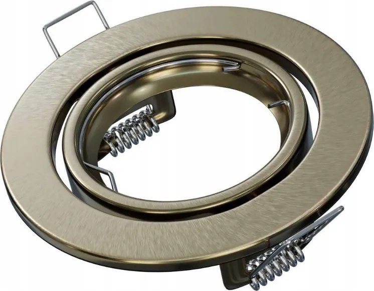 Halogenové stropníe svietidlo mosazné - pohyblivé pro patice GU10