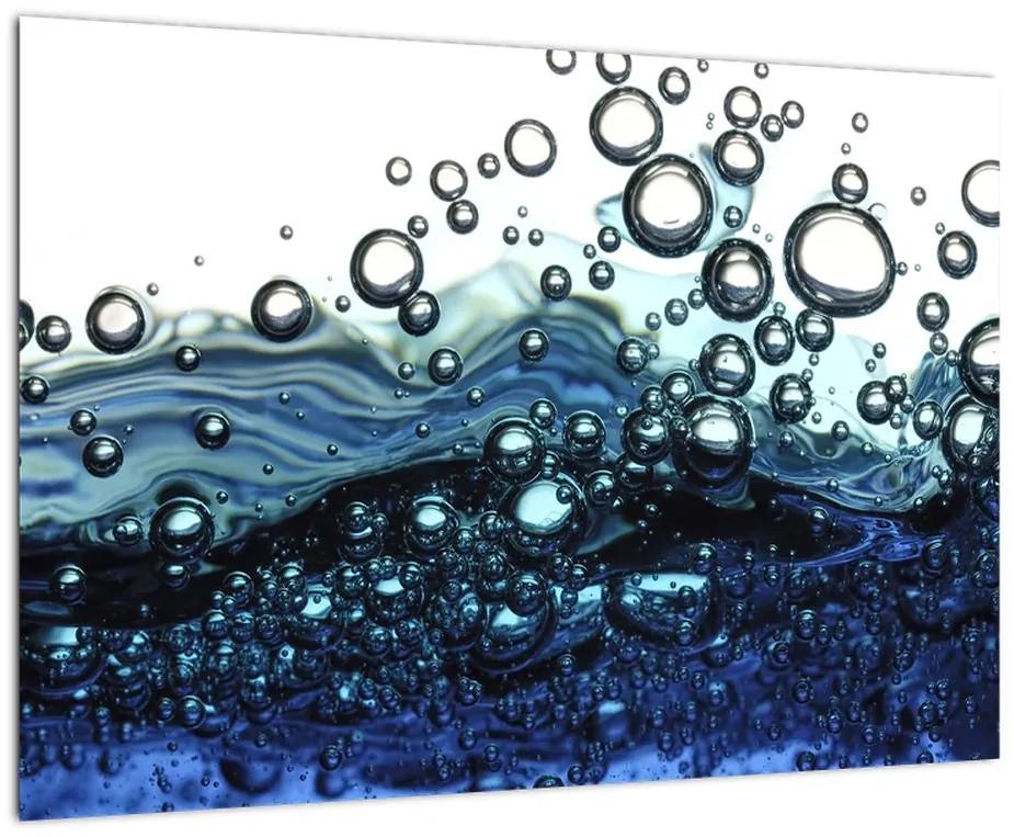 Obraz vodných bublín