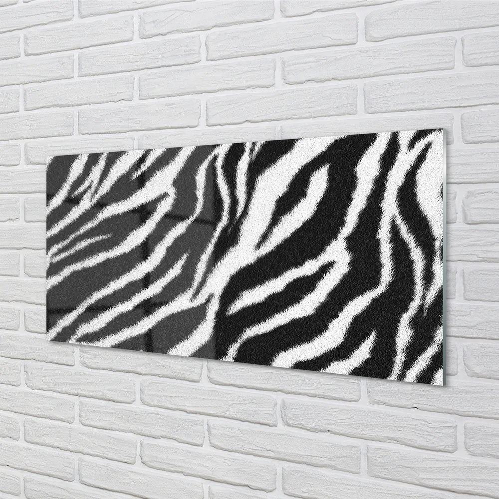 Nástenný panel  zebra fur 100x50 cm