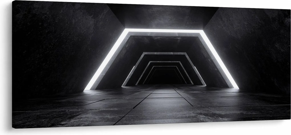 Obraz - Futuristický tunel (120x50 cm)