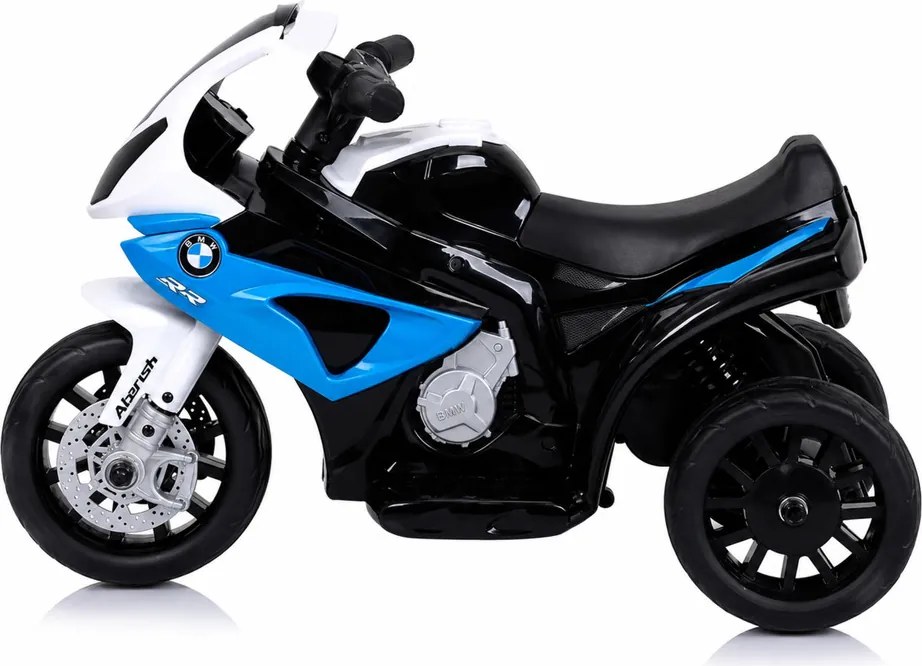 LEAN CARS Elektromotor na akumulátor BMW S1000RR, trojkolka, modrá