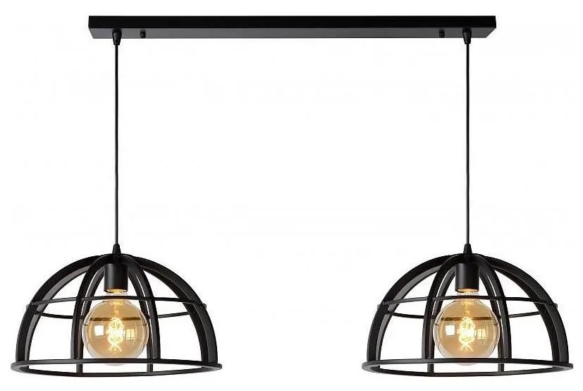 Lucide 76464/02/30 - Luster na lanku DIKRA 2xE27/60W/230V