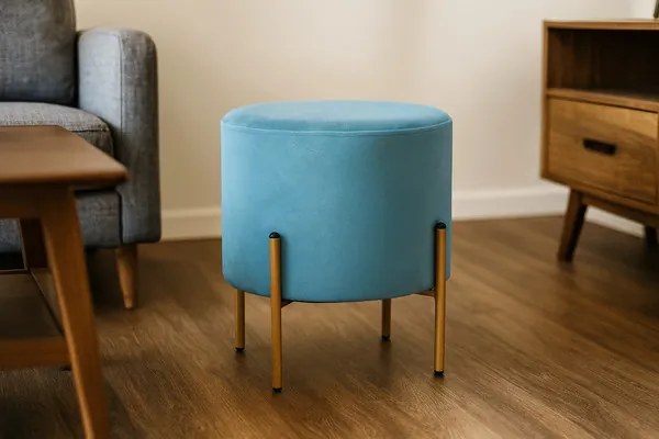 Taburetka GLOW modrá PHO3925