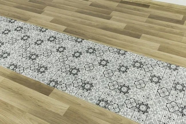 Kúpelňová penová rohož Softy-tex 826 sivá