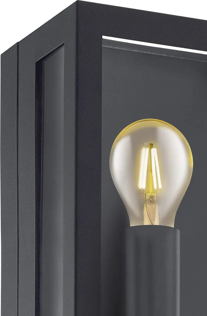 Toolight Toolight, nástenné svietidlo APP1304-1W, čierna, OSW-05184