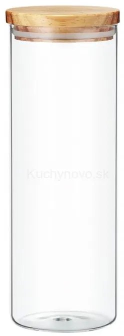 AMBITION Dóza s dreveným viečkom Nordic 1,8 l