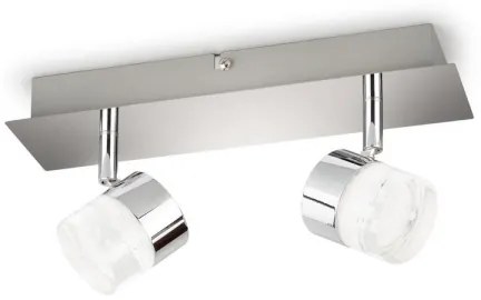 Philips 50147/11/P1 - LED Bodové svietidlo FLOAT 2xLED/4,5W/230V