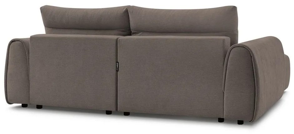 Hnedá rohová pohovka Aden – Bobochic Paris