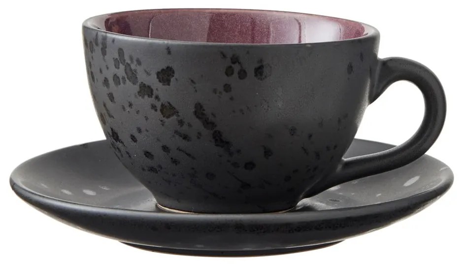 Čierne keramické šálky v súprave 4 ks 240 ml Gastro Black/Mix – Bitz