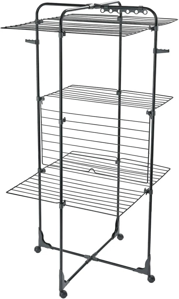 Leifheit Sušiak na bielizeň Classic Tower 340 Black, 34 m, L