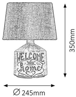 Rabalux PETRA nočná lampa 4386