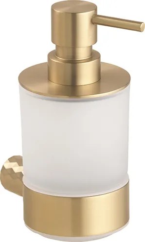 Bemeta Design ZYRA: Dávkovač mydla, 200 ml, zlatá svetlá mat - 174109010